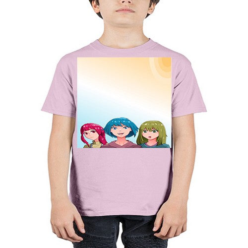 Happy three friend 20# - anime - Youth Tee Unisex