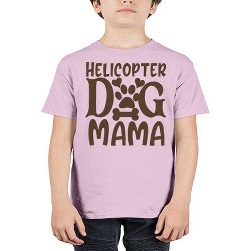 Helicopter Dog Mama Style 87# - dogs - Youth Tee Unisex