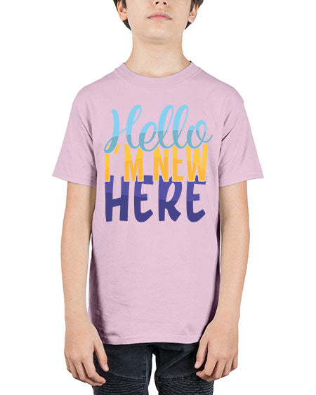 Hello Im New Here Style 87# - baby - Youth Tee Unisex