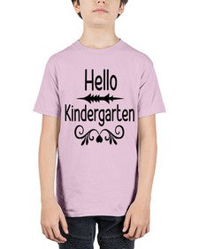 Hello Kindergarten 297# - kindergarten - Youth Tee Unisex