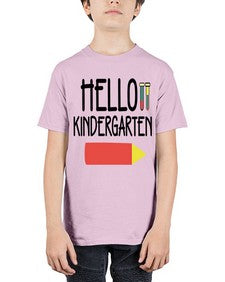 Hello Kindergarten 299# - kindergarten - Youth Tee Unisex