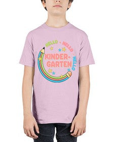 Hello Kindergarten Pencil 301# - kindergarten - Youth Tee Unisex