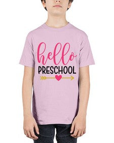 Hello Preschool 318# - prek headstart - Youth Tee Unisex
