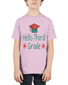 Hello Third Grade 345# - seventh grade - Youth Tee Unisex