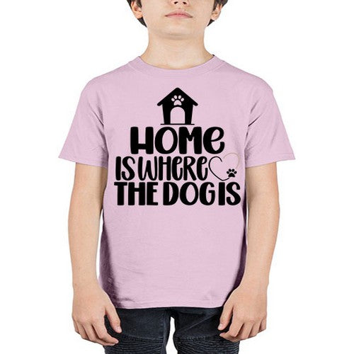 Home Is Where The Dogis Style 20# - dogs - Youth Tee Unisex
