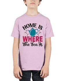 Home Is Where The Tea Is 1056# - tea - Youth Tee Unisex