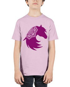 HorseFaceMandala 535# - mandala - Youth Tee Unisex