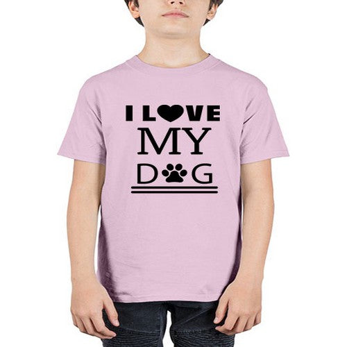 I Love My Dog Style 41# - dogs - Youth Tee Unisex