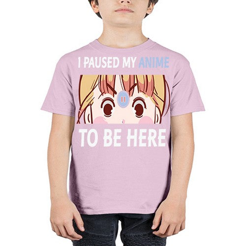 I Paused My Anime To Anime 244# - anime - Youth Tee Unisex