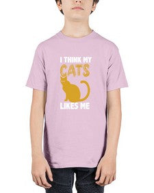 I Think My Cats - cats - Youth Tee Unisex