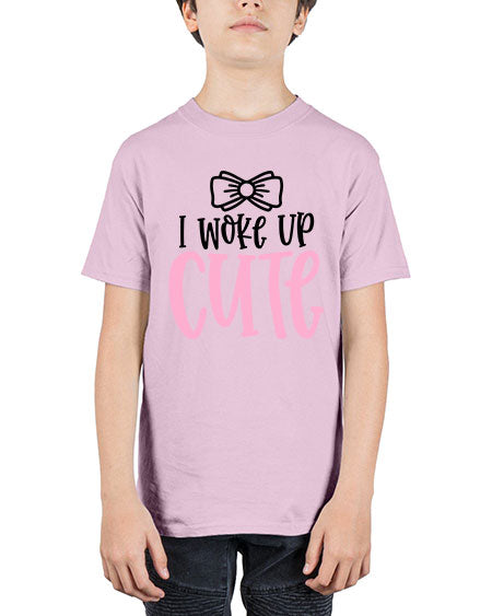 I Woke Up Cupe Style 347# - baby - Youth Tee Unisex