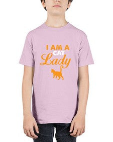 I am a cat lady - cats - Youth Tee Unisex
