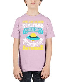 I feel like an alien sometimes where i dont belong 11# - ufo - Youth Tee Unisex