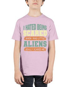 I hated being scared when i was little 13# - ufo - Youth Tee Unisex