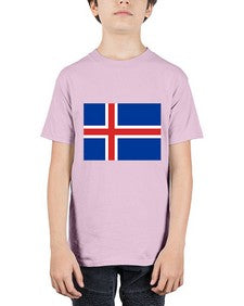 Iceland 921# - world flags - Youth Tee Unisex