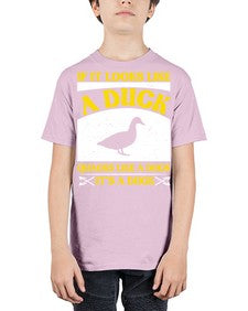 If it looks like a duck quacks like a duck its a duck Style 36# - ducks - Youth Tee Unisex