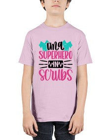 Im A Superhero In Scrubs Style Style 973# - nurse - Youth Tee Unisex