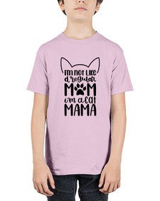 Im Not Like A Regular Mom Style 95# - cats - Youth Tee Unisex