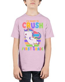 Im Ready to Crush first 387# - first grade - Youth Tee Unisex