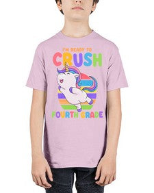 Im Ready to Crush fourth 388# - fourth grade - Youth Tee Unisex