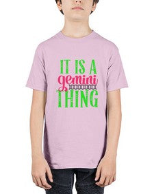 It is a gemini thing 254# - gemini - Youth Tee Unisex