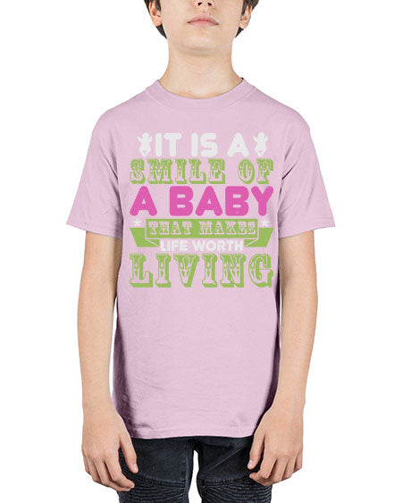 It is a smile of a baby Style 128# - baby - Youth Tee Unisex