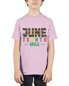 Juneteenth 1865 Png 40# - black juneteenth - Youth Tee Unisex