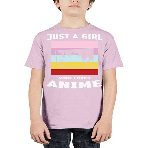 Just A Girl Who Loves Anime 265# - anime - Youth Tee Unisex