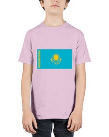 Kazakhstan 1032# - world flags - Youth Tee Unisex