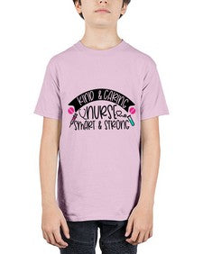 Kind Caring Nurse Smart Strong Style Style 1032# - nurse - Youth Tee Unisex