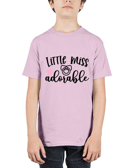 Little Miss Adorable Style 380# - baby - Youth Tee Unisex