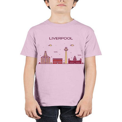 Liverpool 1153# - cities - Youth Tee Unisex