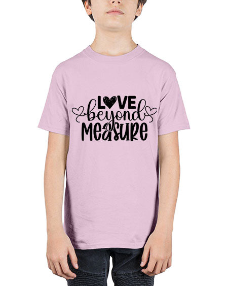 Love Beyond Measure 389# - kids - Youth Tee Unisex