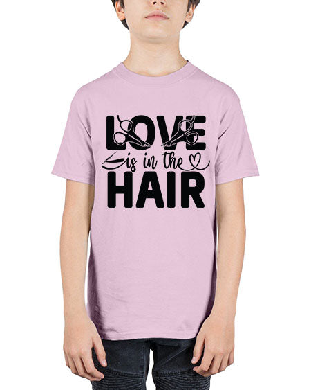 Love Is In The Hair 1071# - hairdresser - Youth Tee Unisex