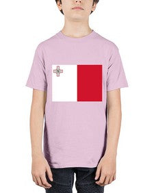 Malta 1222# - world flags - Youth Tee Unisex