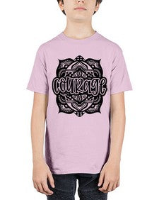 Mandala Courage 759# - mandala - Youth Tee Unisex