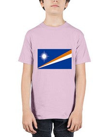 Marshall Islands 1242# - world flags - Youth Tee Unisex