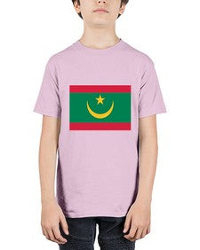 Mauritania 1260# - world flags - Youth Tee Unisex