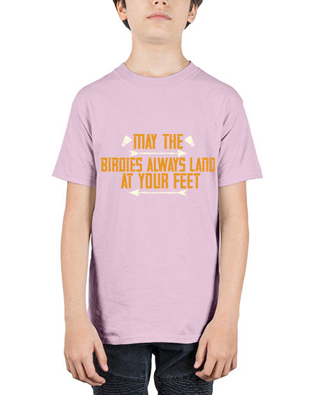 May the birdies always land at your feet 1963# - badminton - Youth Tee Unisex