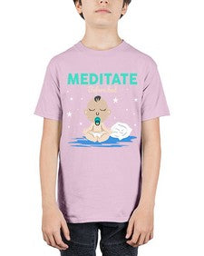 Meditate Before Bed 421# - yoga - Youth Tee Unisex