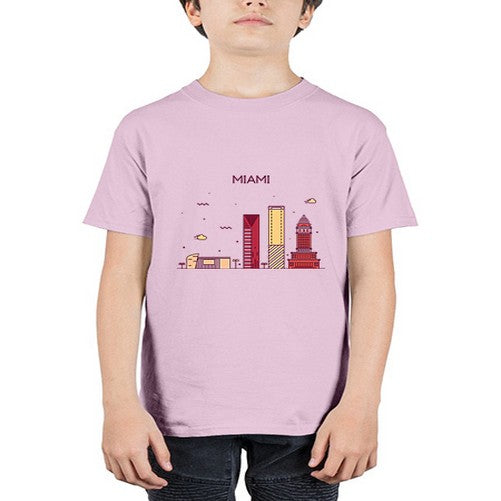 Miami 1285# - cities - Youth Tee Unisex