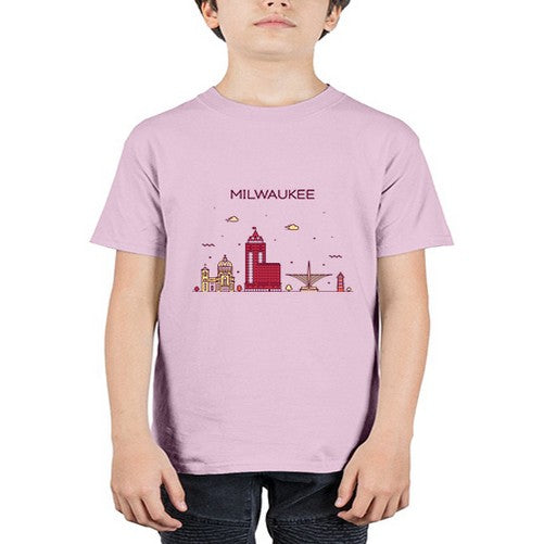 Milwaukee 1303# - cities - Youth Tee Unisex
