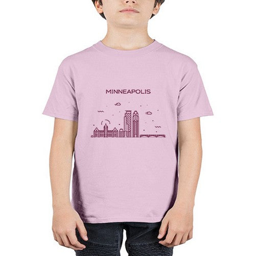 Minneapolis 1305# - cities - Youth Tee Unisex
