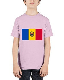 Moldova 1332# - world flags - Youth Tee Unisex