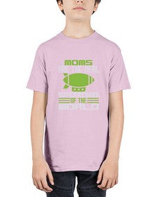 Moms are 170# - cartoon super hero - Youth Tee Unisex
