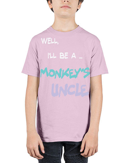 Monkey Uncle 18# - monkey - Youth Tee Unisex