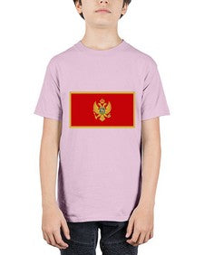 Montenegro 1344# - world flags - Youth Tee Unisex