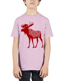 MooseMandala 940# - mandala - Youth Tee Unisex