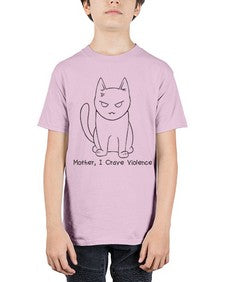 Mother I Crave Violence - cats - Youth Tee Unisex