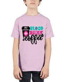 My Blood Type Is Coffee Style Style 1100# - nurse - Youth Tee Unisex